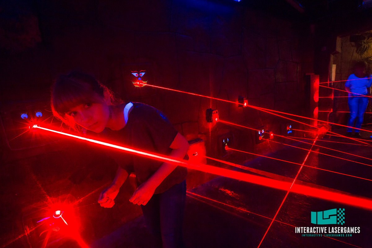 Interaktive Laserspiele und mehr